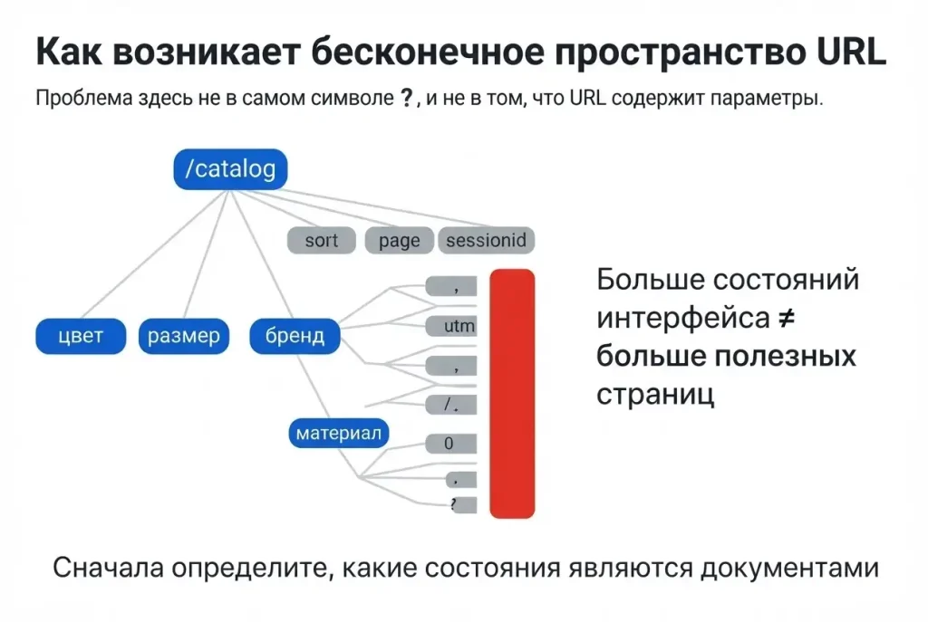 URL-параметры и фасетная навигация: как не создавать бесконечные варианты страниц